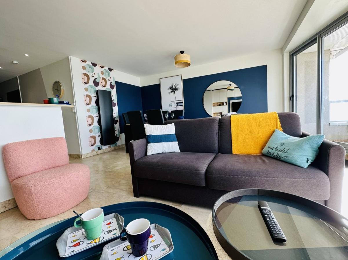 Appartement Renove A Neuf Avec Vue Imprenable Sur La Baie Des Sables D Olonne 6 Pers Les Sables-d'Olonne Ngoại thất bức ảnh